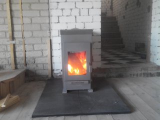 отопительная печь матрица 200